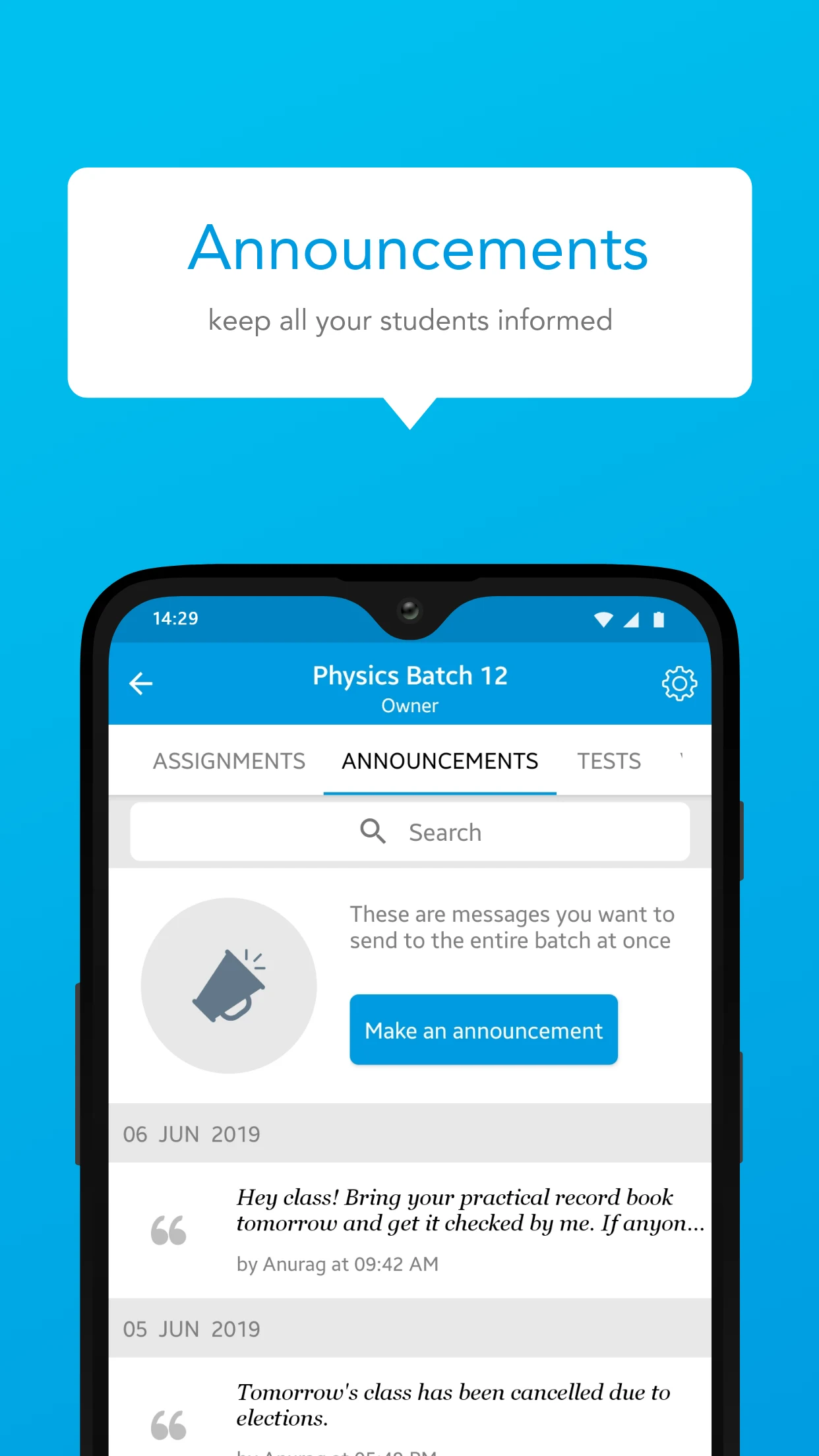 MyLearningday screenshot